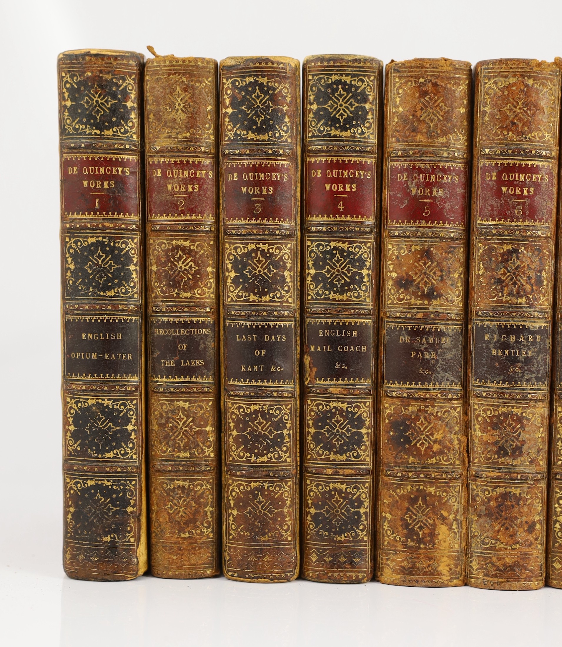 De Quincy works (17 vols)